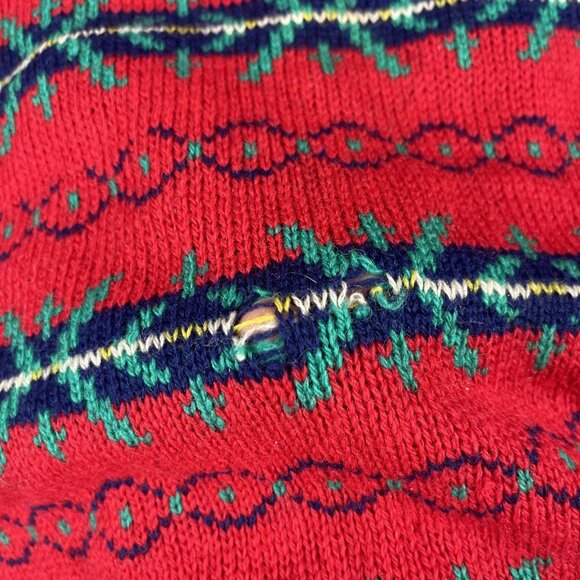 Vintage Hunt Club Scotland 100% Shetland Wool Sweater Men's Size L Defect, read* - Picture 11 of 16